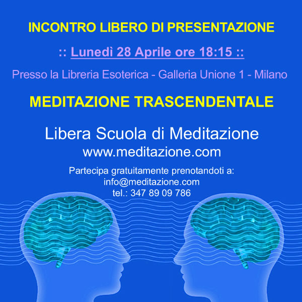 presentazione della Meditazione Trascendentale